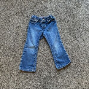 The Children’s Place Toddler Girl Denim Bootcut Jeans, Size 3T